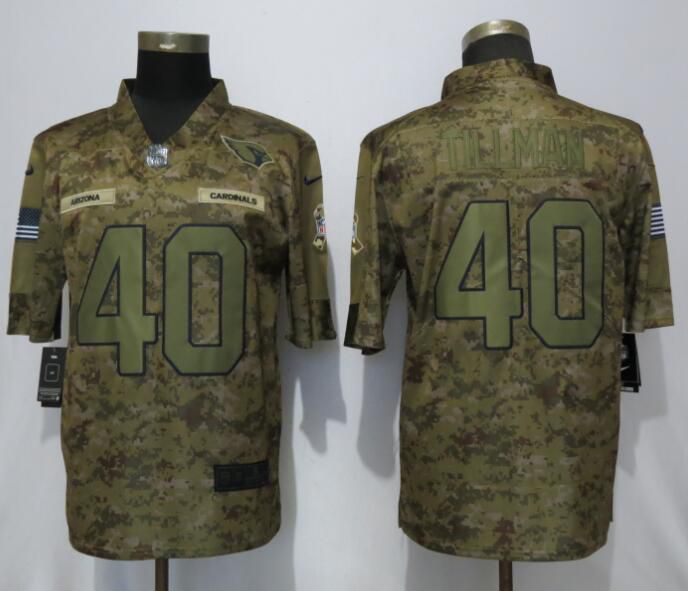 Men Arizona Cardinals #40 Tillman Nike Camo Salute to Service Limited NFL Jerseys->arizona cardinals->NFL Jersey